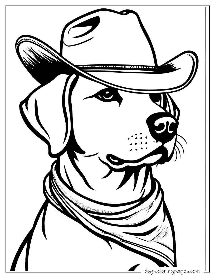 Labrador Cowboy